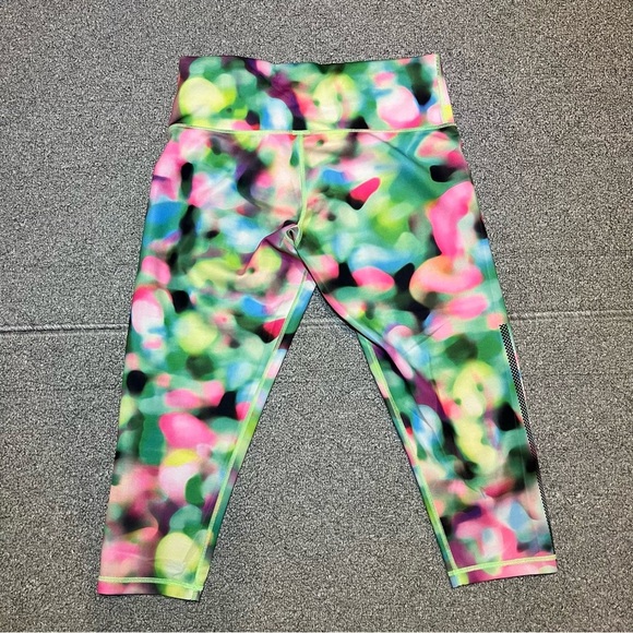 Adidas Women's Multicolor Capri Leggings - Picture 10 of 10